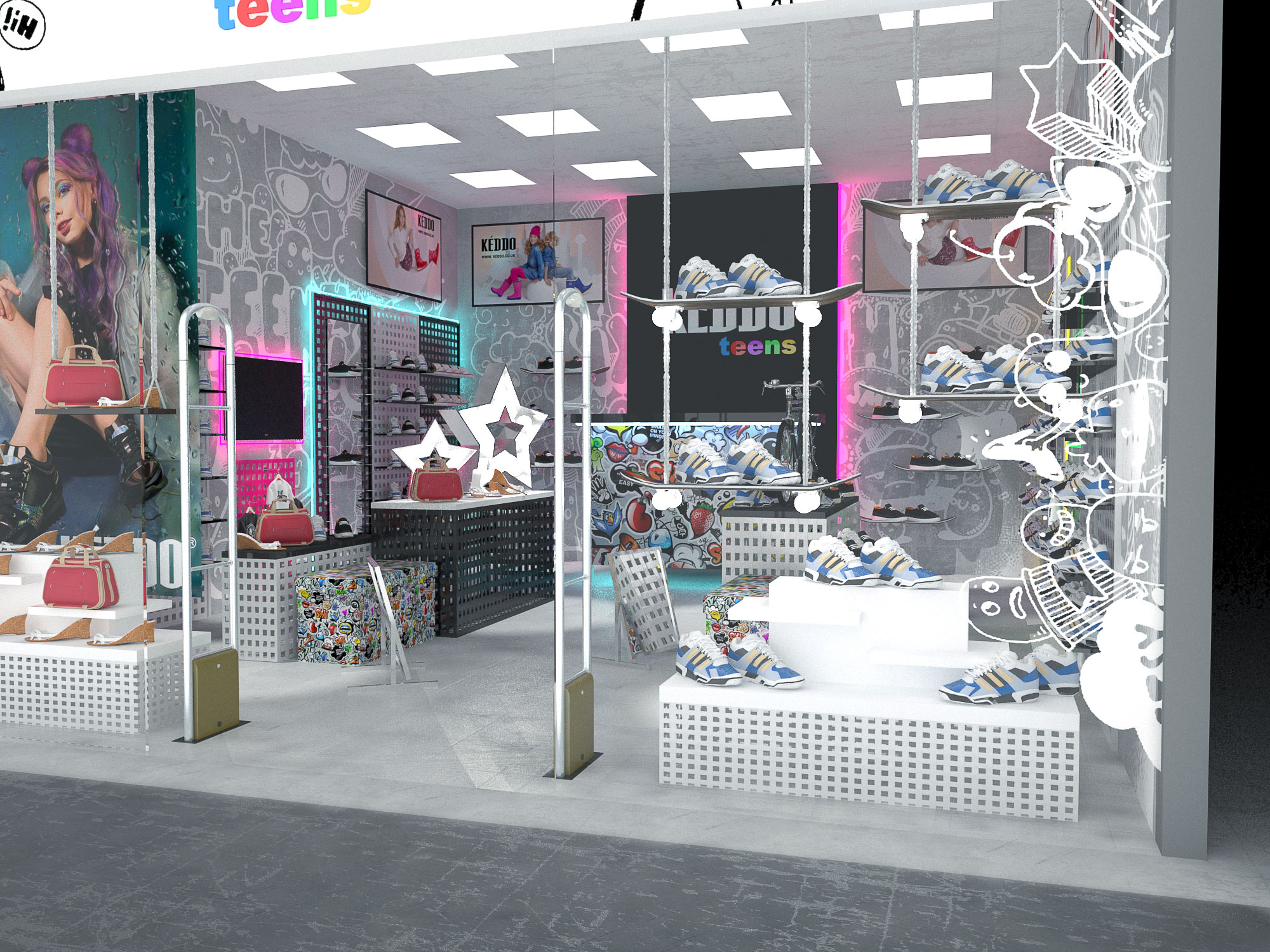 Стиль магазинов Keddo Teens