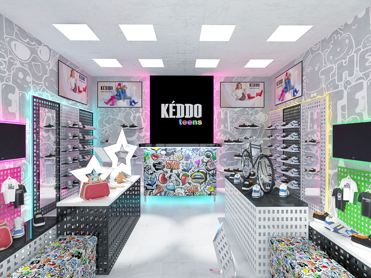 Стиль магазинов Keddo Teens